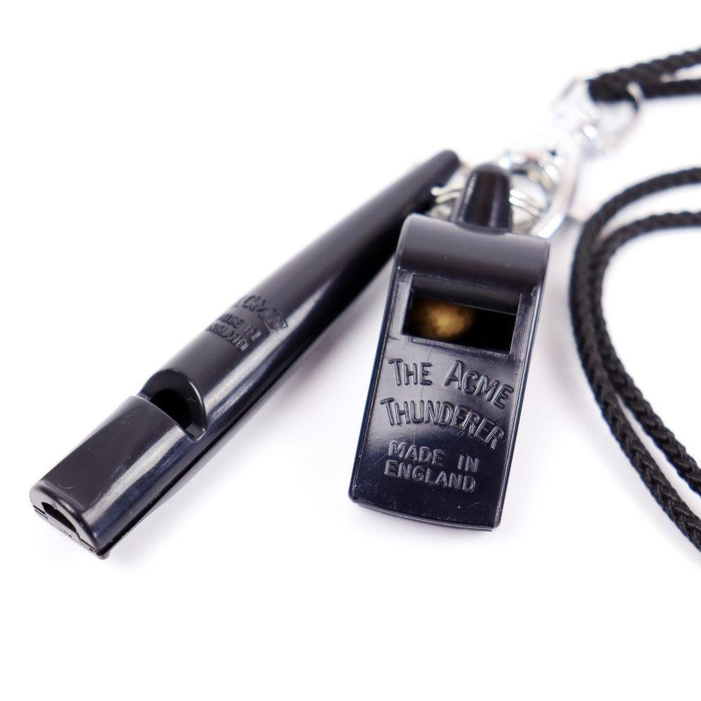 ACME Hundepfeife 211 1/2 + Thriller Thunderer -schwarz- inkl. Pfeifenband-ACME-Tierisch-tolle-Geschenke