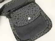 Nijens Hüfttasche Hannover - Bauchtasche Pfote -grau schwarz- - Tierisch tolle Geschenke
