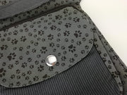 Nijens Hüfttasche Hannover - Bauchtasche Pfote -grau schwarz- - Tierisch tolle Geschenke
