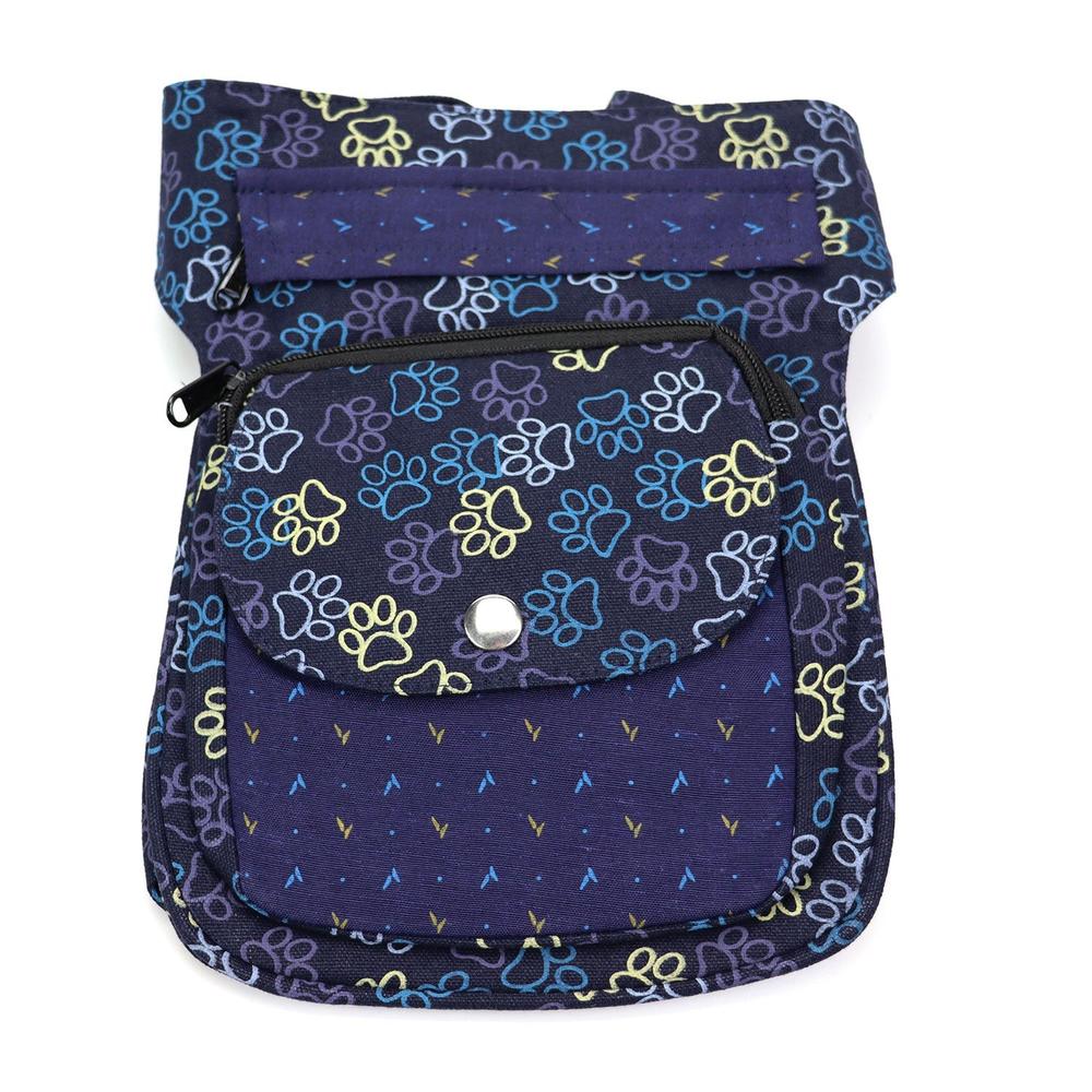 Nijens Hüfttasche Hannover - Bauchtasche Pfote -pflaume- Design - Tierisch tolle Geschenke