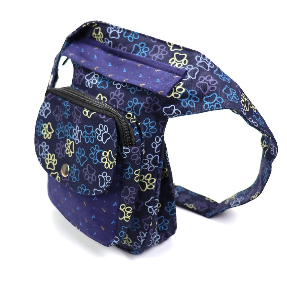 Nijens Hüfttasche Hannover - Bauchtasche Pfote -pflaume- Design - Tierisch tolle Geschenke