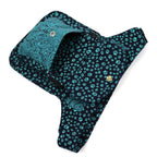 Nijens Hüfttasche Hannover Pfote - Bauchtasche -türkis- flower - Tierisch tolle Geschenke