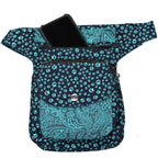 Nijens Hüfttasche Hannover Pfote - Bauchtasche -türkis- flower - Tierisch tolle Geschenke