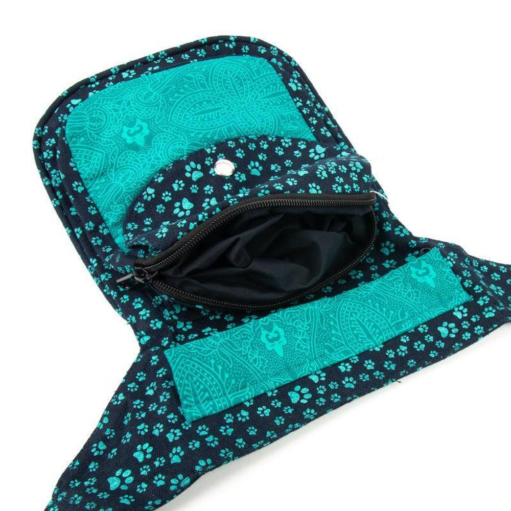 Nijens Hüfttasche Hannover Bauchtasche Pfote -türkis- - Tierisch tolle Geschenke