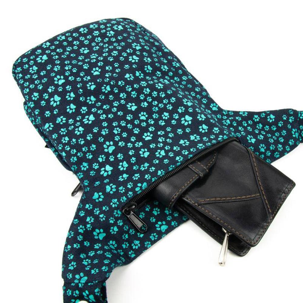 Nijens Hüfttasche Hannover Bauchtasche Pfote -türkis- - Tierisch tolle Geschenke