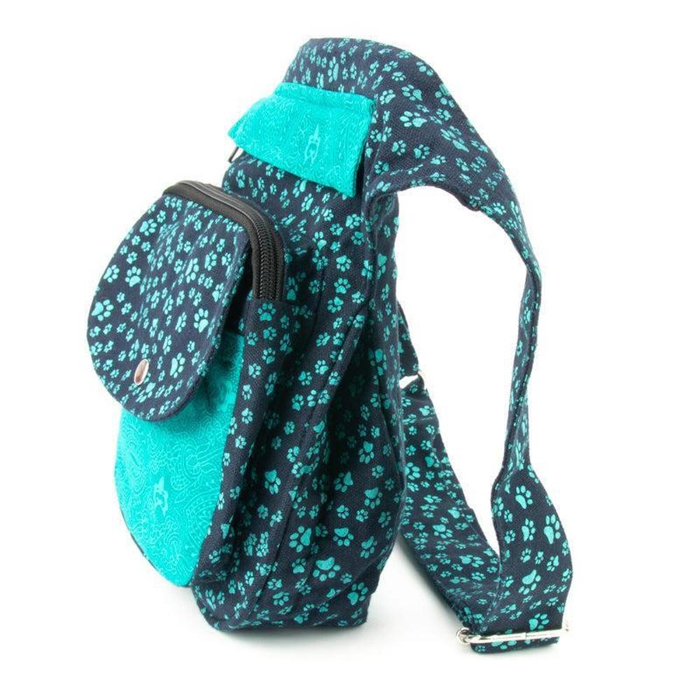 Nijens Hüfttasche Hannover Bauchtasche Pfote -türkis- - Tierisch tolle Geschenke