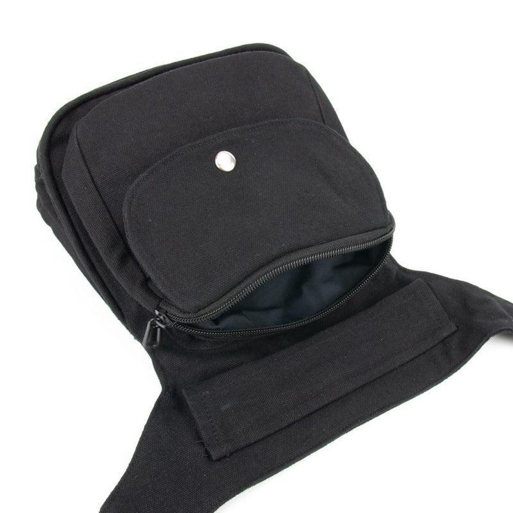 Nijens Hüfttasche Hannover - Bauchtasche -schwarz- mit Wunschname - Tierisch tolle Geschenke