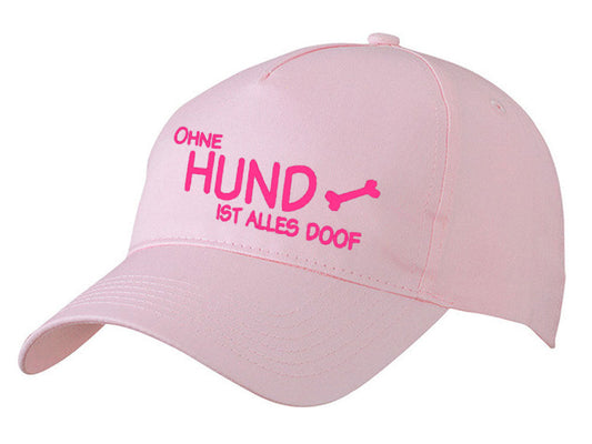 Ohne Hund ist alles doof - Hundefan CAP-Tierisch-tolle Geschenke-Tierisch-tolle-Geschenke