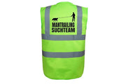 Classic Warnweste Mantrailing - Klettverschluss und 3M-Reflektorstreifen