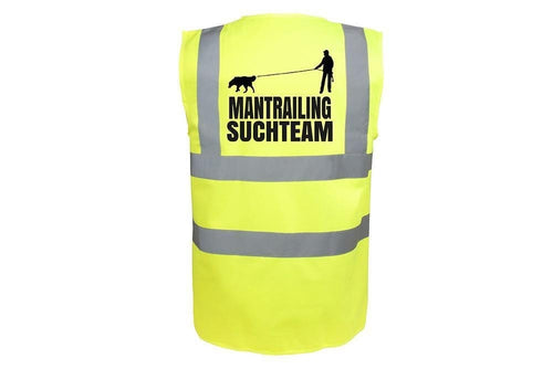 Hundesport Warnweste Sicherheitsweste: Mantrailing 3-Tierisch-tolle Geschenke