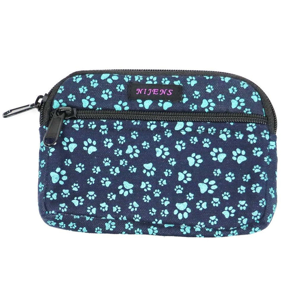 Nijens Portemonnaie groß Pfote - navy türkis- - Tierisch tolle Geschenke
