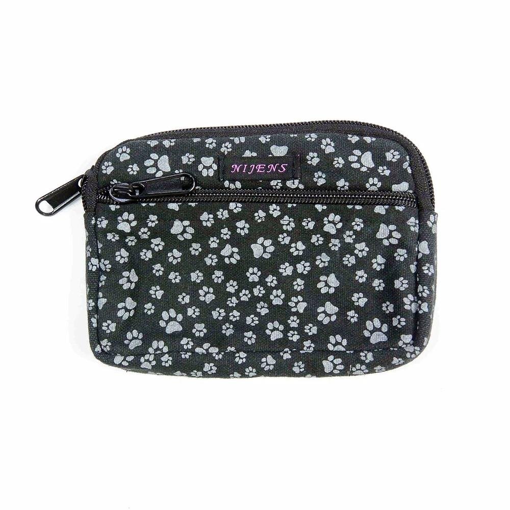 Nijens Portemonnaie groß Pfote -anthrazit- - Tierisch tolle Geschenke