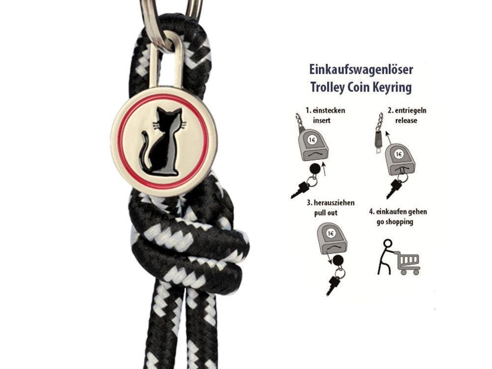 Bluebug Schlüsselanhänger Einkaufswagen Chip Katze-bluebug-Tierisch-tolle-Geschenke