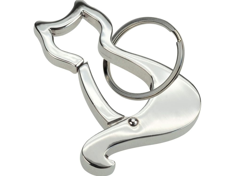 Bluebug Metall Schlüsselanhänger Keyring Katze-bluebug-Tierisch-tolle-Geschenke