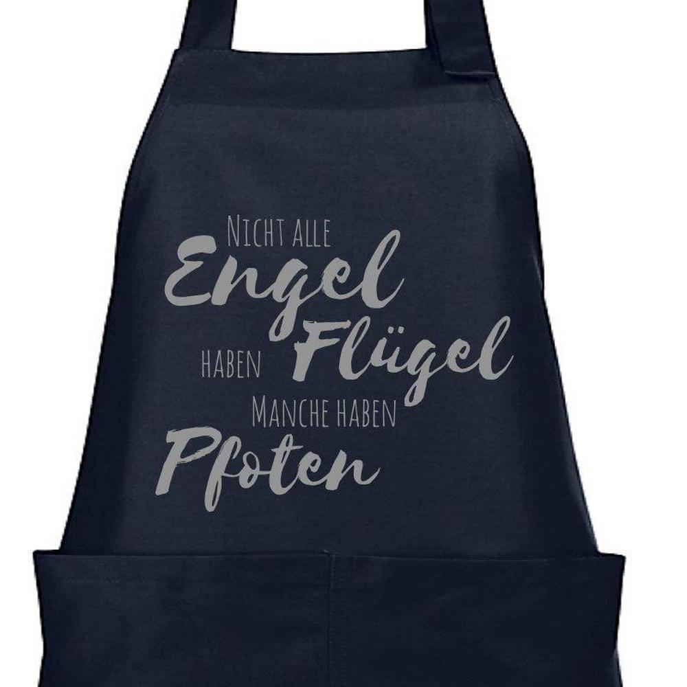 Koch & Back Schürze - Engel haben Flügel mit Wunschnamen-Tierisch-tolle-Geschenke-Tierisch-tolle-Geschenke