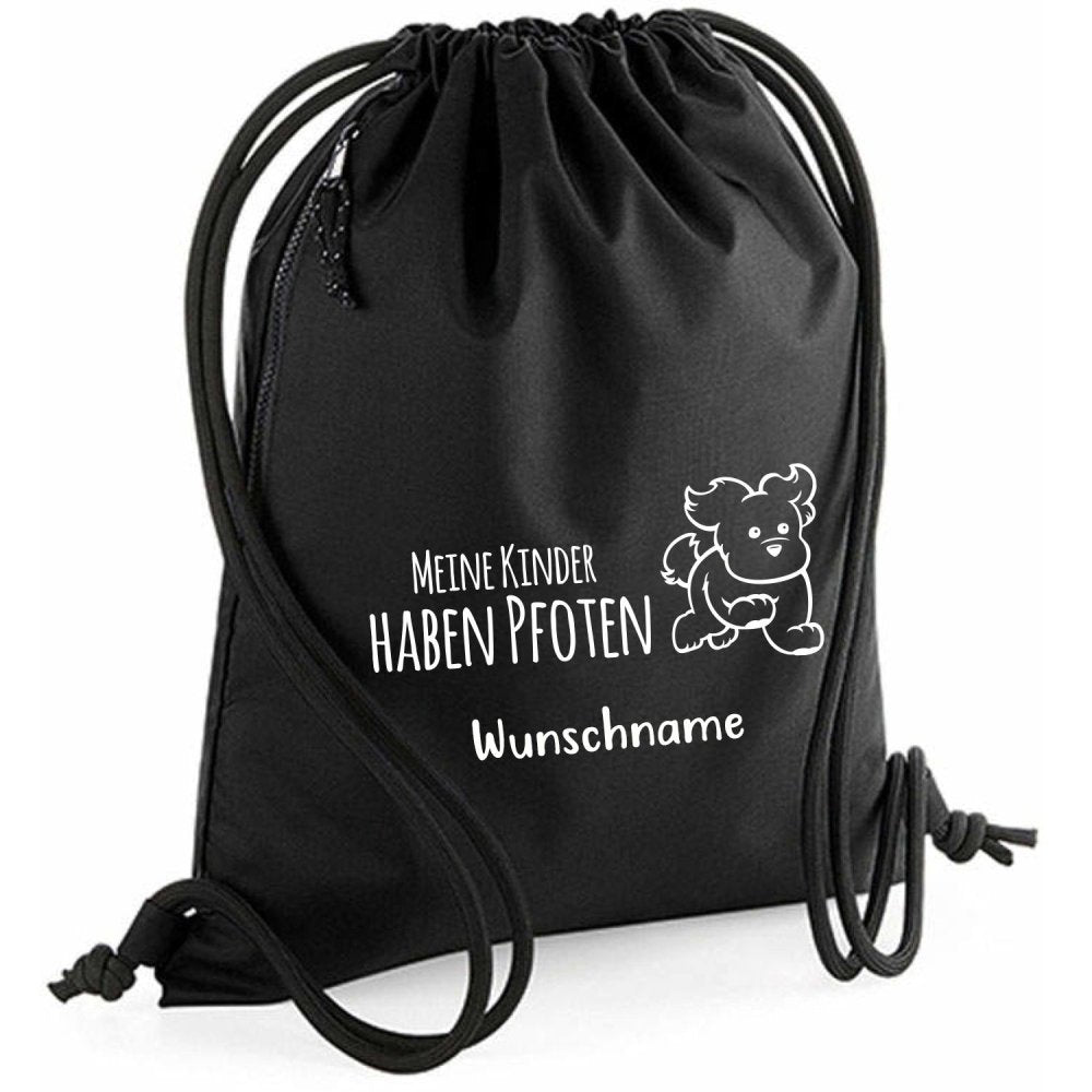 Turnbeutel -Meine Kinder haben Pfoten-Tierisch tolle Geschenke