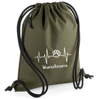 Turnbeutel -Herz 1-Tierisch tolle Geschenke