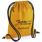 Turnbeutel -Ohne Hund ist alles doof-Tierisch tolle Geschenke
