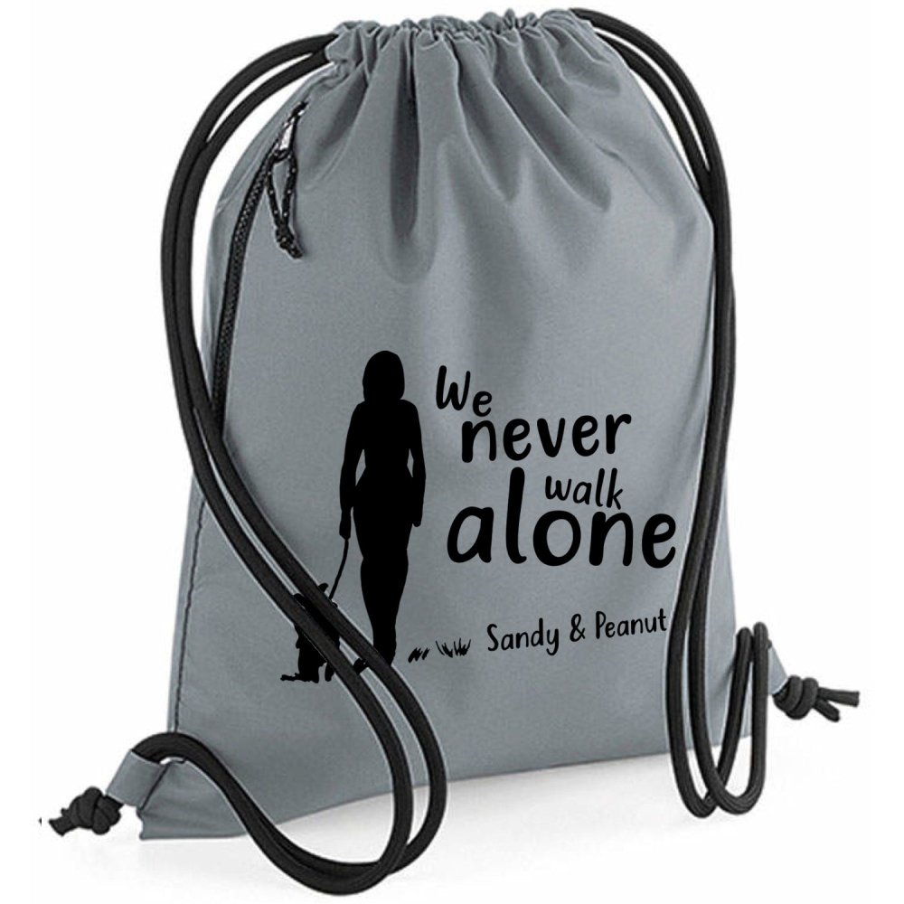 Turnbeutel -Never walk alone 1-Tierisch tolle Geschenke
