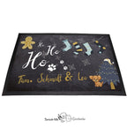 Fußmatte - Schmutzfangmatte - Weihnachten - 40 x 60 cm-Tierisch-tolle Geschenke-Tierisch-tolle-Geschenke