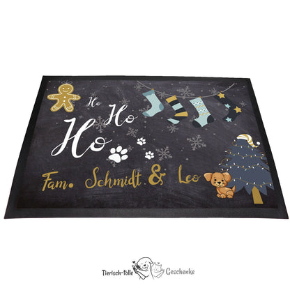 Fußmatte - Schmutzfangmatte - Weihnachten - 40 x 60 cm-Tierisch-tolle Geschenke-Tierisch-tolle-Geschenke