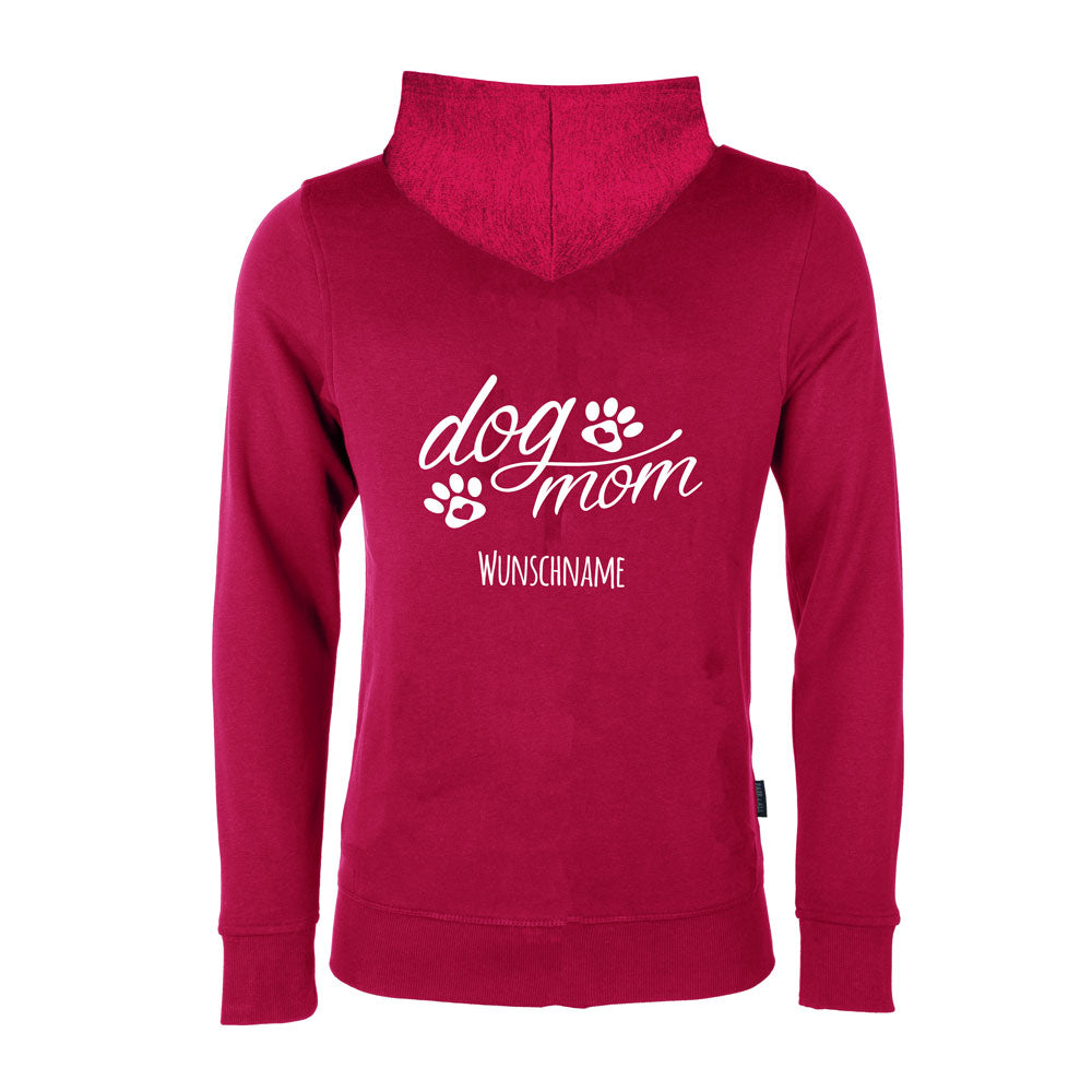 dog mom - Hundefan Hoodie Sweat Jacke-Tierisch-tolle Geschenke-Tierisch-tolle-Geschenke