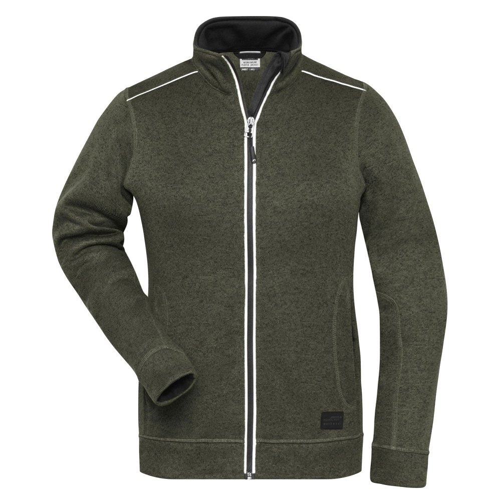Hand & Pfote - Outdoor Workwear Melange Fleece Jacke-Tierisch tolle Geschenke