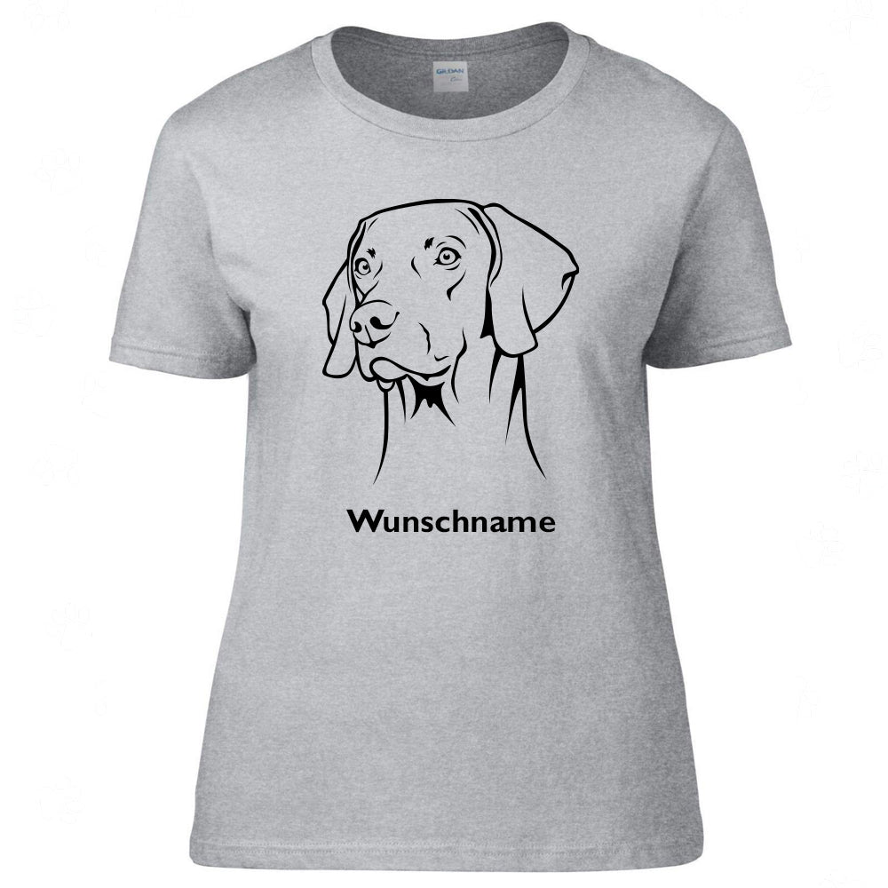 Weimaraner 4 - Hunderasse T-Shirt-Tierisch-tolle Geschenke-Tierisch-tolle-Geschenke