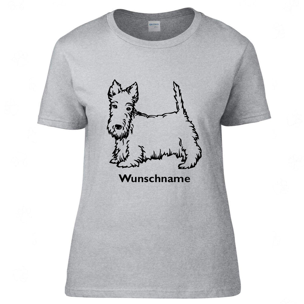Scottish Terrier 4 - Hunderasse T-Shirt-Tierisch-tolle Geschenke-Tierisch-tolle-Geschenke