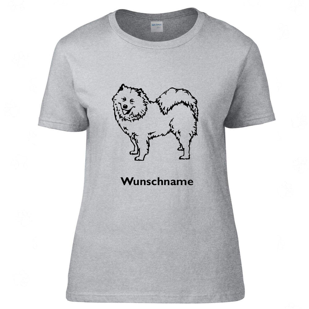 Samojede 1 - Hunderasse T-Shirt-Tierisch-tolle Geschenke-Tierisch-tolle-Geschenke
