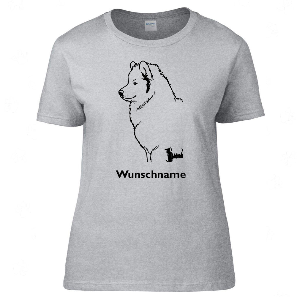 Samojede - Hunderasse T-Shirt-Tierisch-tolle Geschenke-Tierisch-tolle-Geschenke