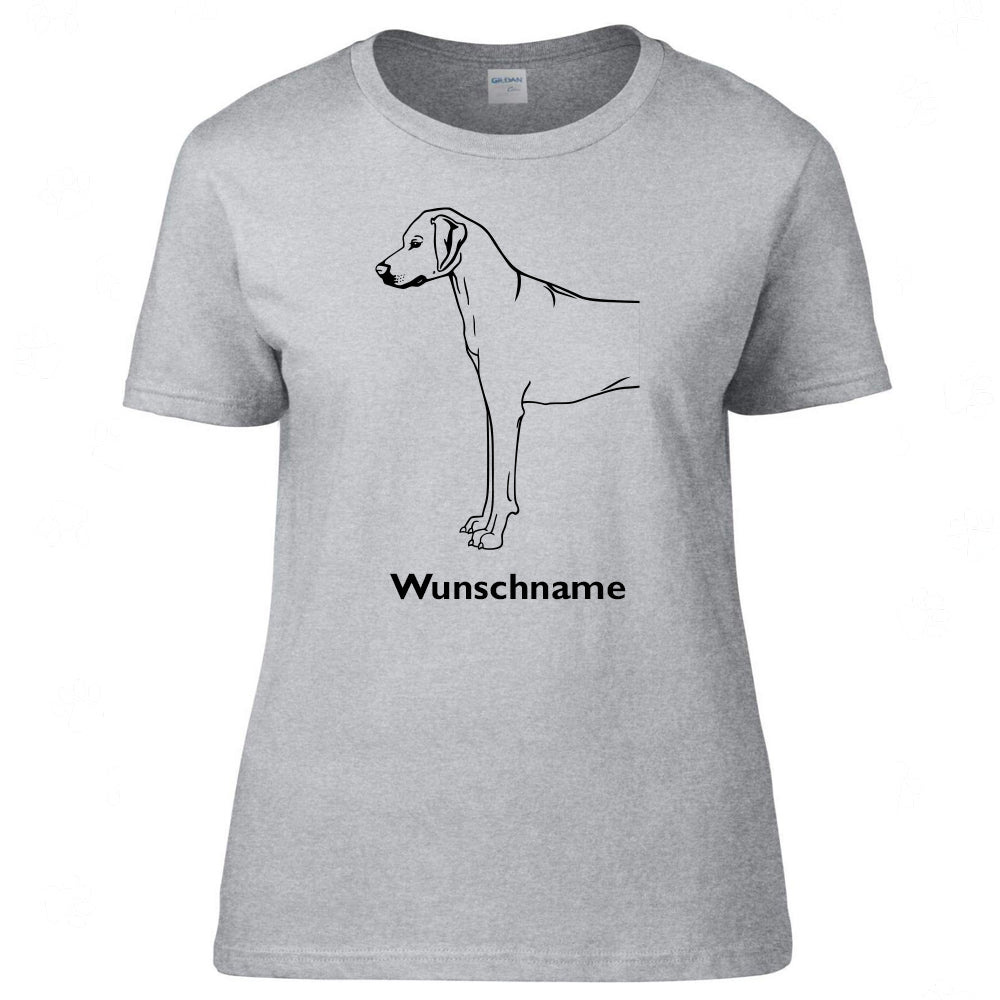 Rhodesian Ridgeback - Hunderasse T-Shirt-Tierisch-tolle Geschenke-Tierisch-tolle-Geschenke