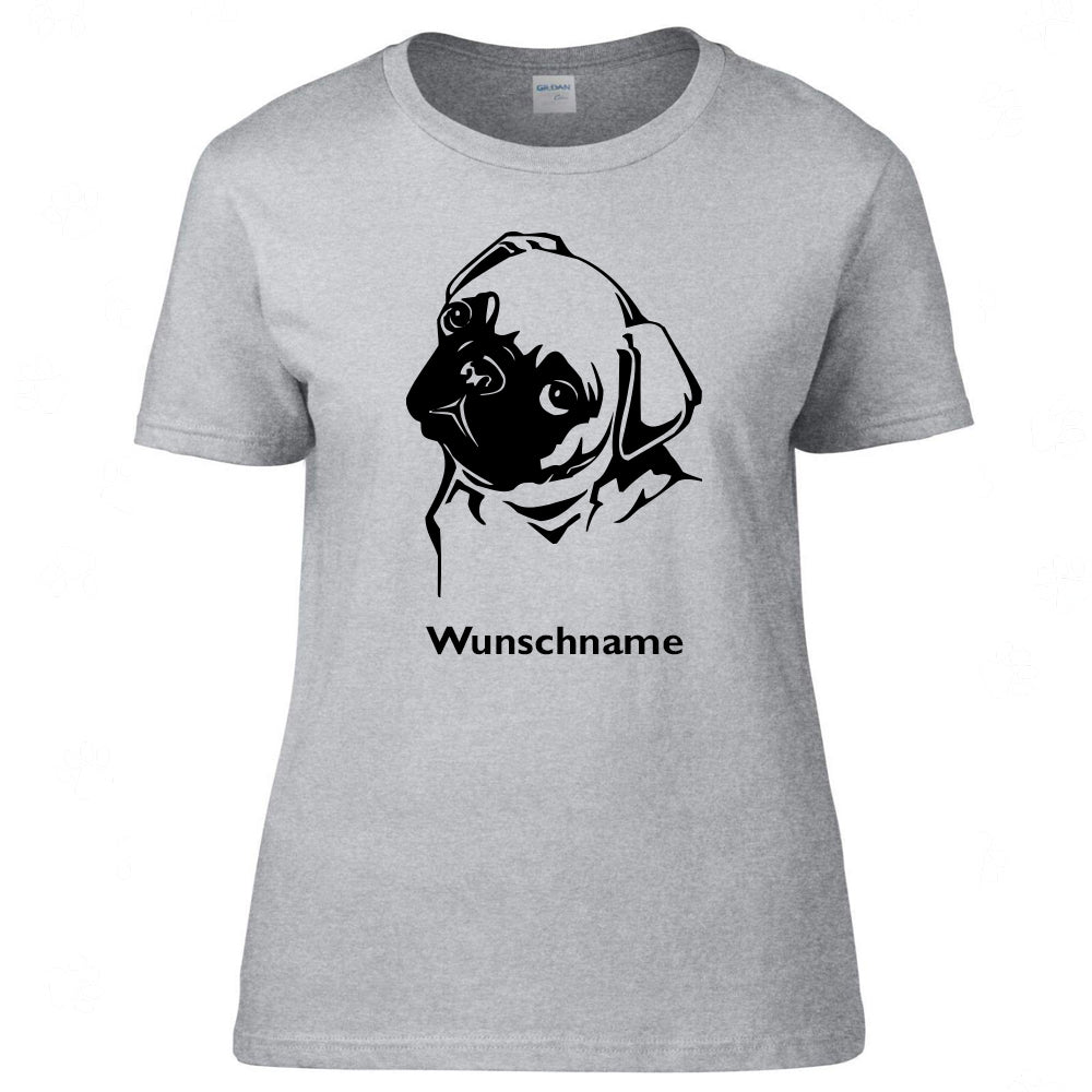 Mops 1 - Hunderasse T-Shirt-Tierisch-tolle Geschenke-Tierisch-tolle-Geschenke