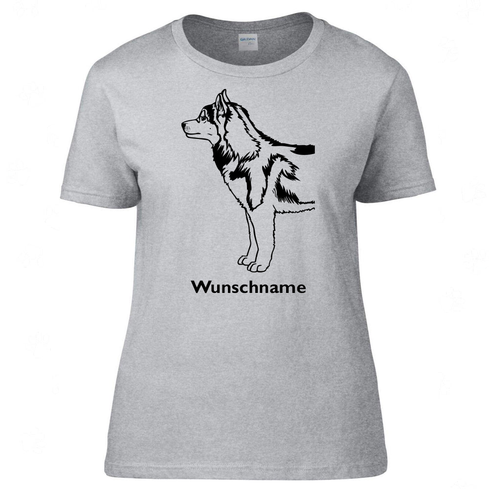 Husky 1 - Hunderasse T-Shirt-Tierisch-tolle Geschenke-Tierisch-tolle-Geschenke