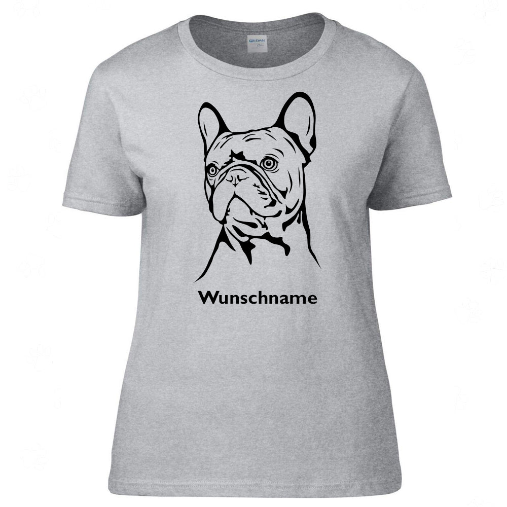 Französische Bulldogge 2 - Hunderasse T-Shirt-Tierisch-tolle Geschenke-Tierisch-tolle-Geschenke