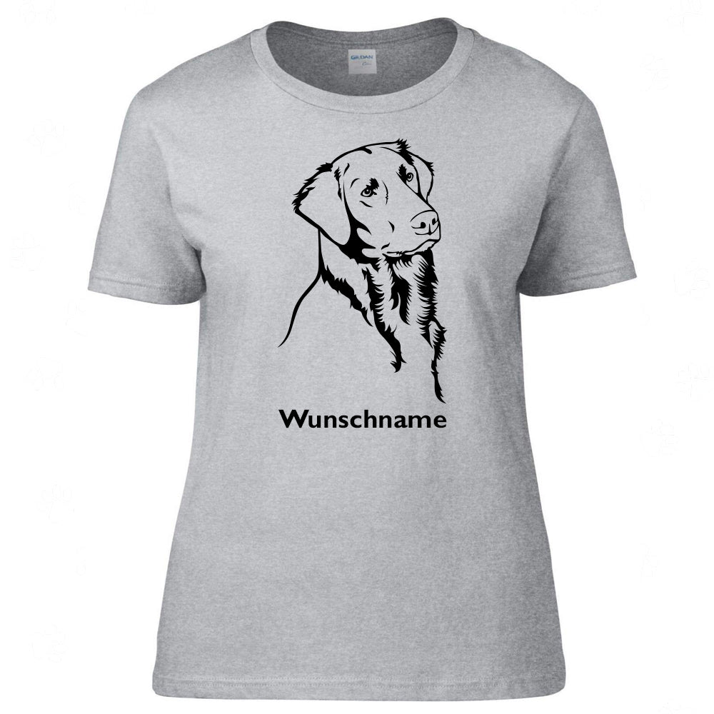 Flat Coated Retriever 1 - Hunderasse T-Shirt-Tierisch-tolle Geschenke-Tierisch-tolle-Geschenke