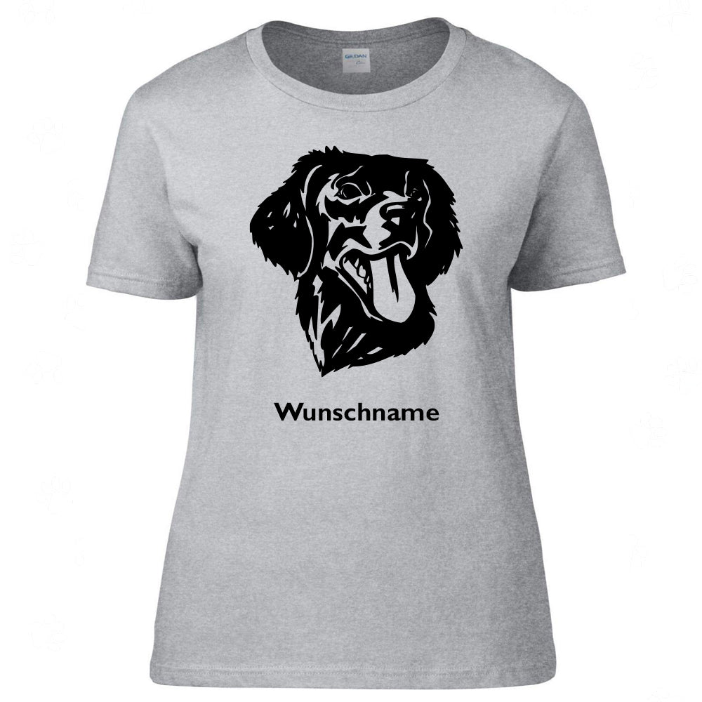 Flat Coated Retriever - Hunderasse T-Shirt-Tierisch-tolle Geschenke-Tierisch-tolle-Geschenke