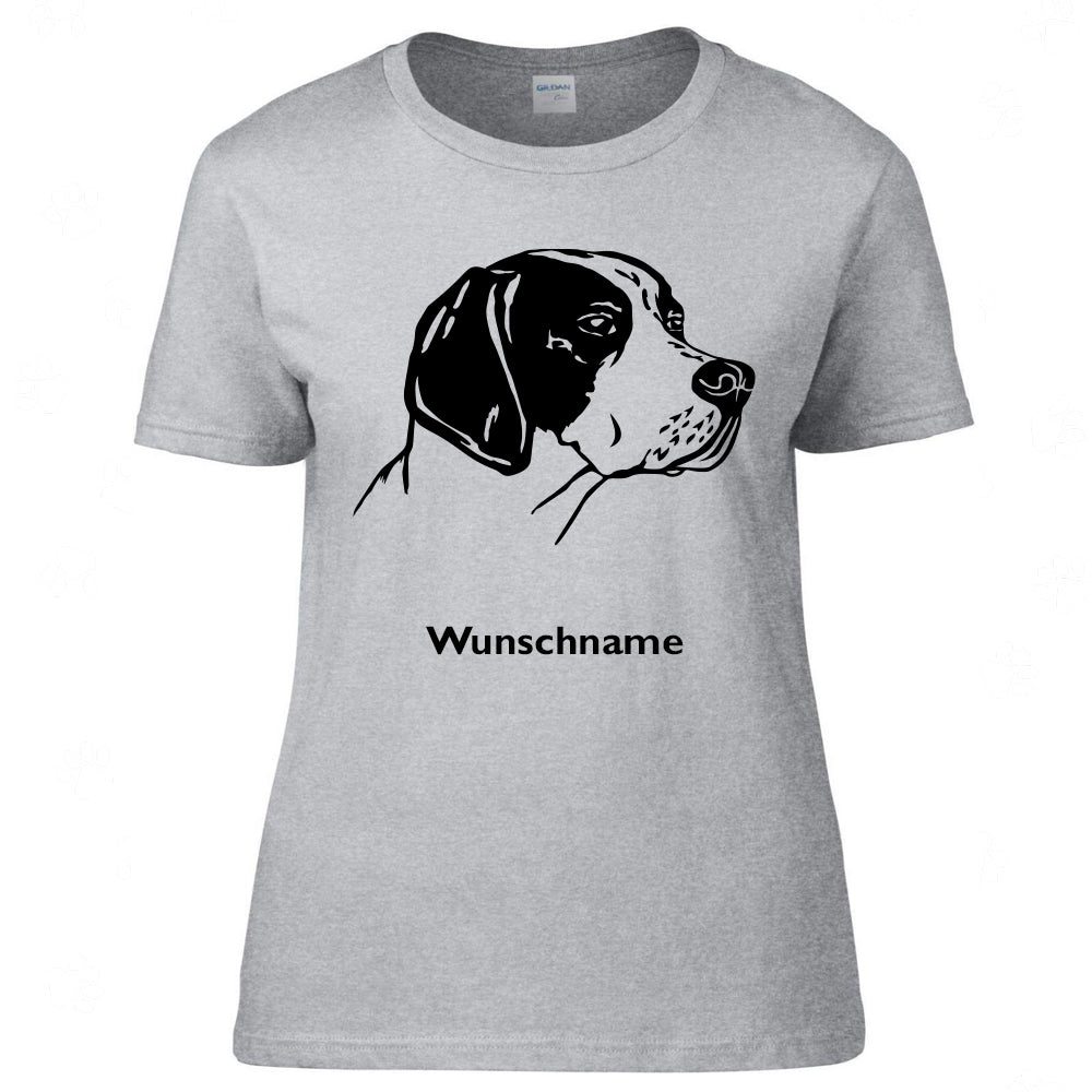 English Pointer 2 - Hunderasse T-Shirt-Tierisch-tolle Geschenke-Tierisch-tolle-Geschenke