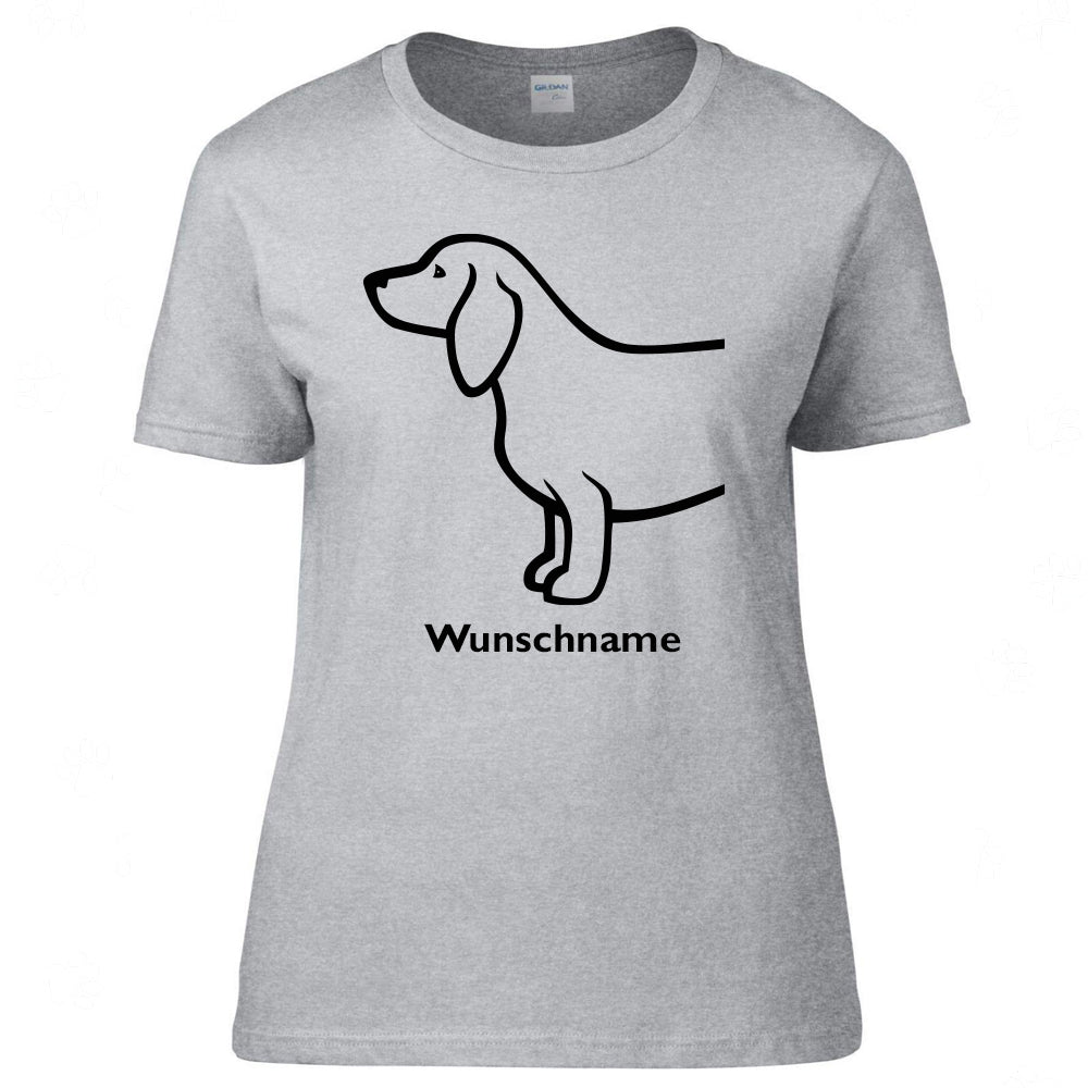 Dackel 3 - Hunderasse T-Shirt-Tierisch-tolle Geschenke-Tierisch-tolle-Geschenke