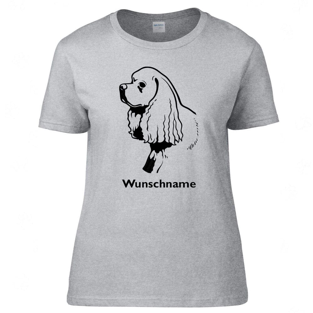 Cocker Spaniel langhaar - Hunderasse T-Shirt-Tierisch-tolle Geschenke-Tierisch-tolle-Geschenke