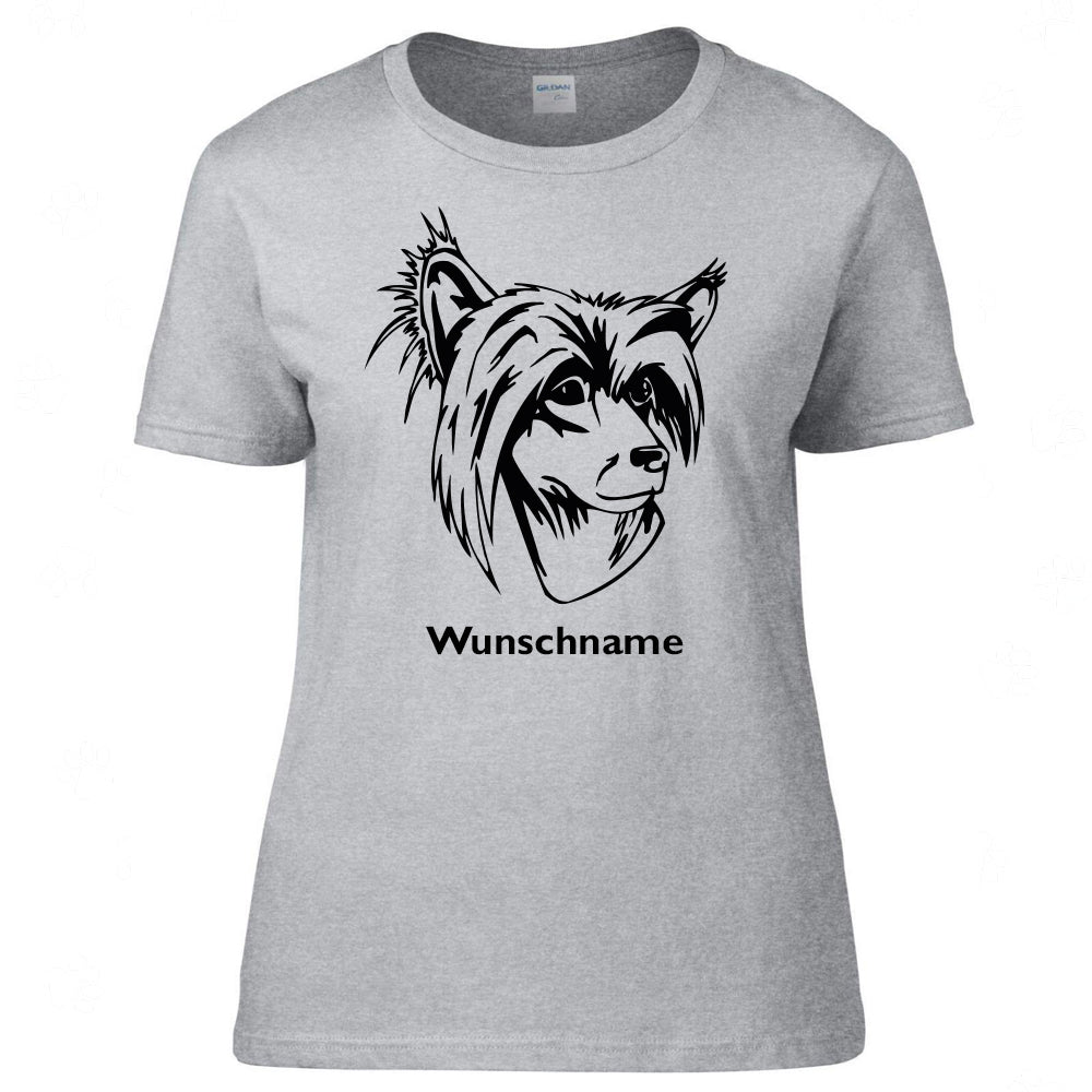 Chinesischer Schopfhund 2 - Hunderasse T-Shirt-Tierisch-tolle Geschenke-Tierisch-tolle-Geschenke