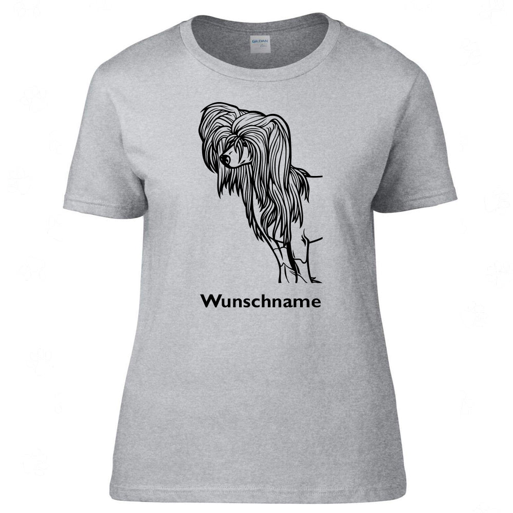 Chinesischer Schopfhund - Hunderasse T-Shirt-Tierisch-tolle Geschenke-Tierisch-tolle-Geschenke