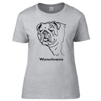Bulldogge - Hunderasse T-Shirt-Tierisch-tolle Geschenke-Tierisch-tolle-Geschenke