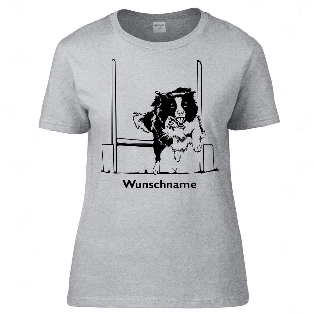Border Collie Flyball - Hunderasse T-Shirt-Tierisch-tolle Geschenke-Tierisch-tolle-Geschenke