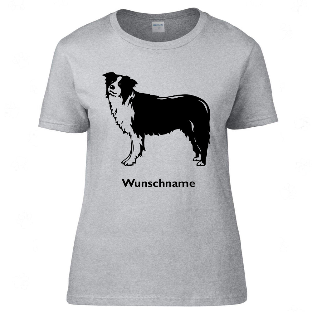 Border Collie 1 - Hunderasse T-Shirt-Tierisch-tolle Geschenke-Tierisch-tolle-Geschenke