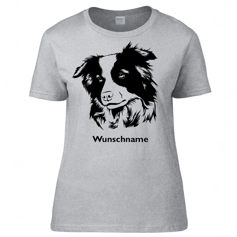 Border Collie - Hunderasse T-Shirt-Tierisch-tolle Geschenke-Tierisch-tolle-Geschenke