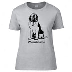 Bernhardiner 1 - Hunderasse T-Shirt-Tierisch-tolle Geschenke-Tierisch-tolle-Geschenke