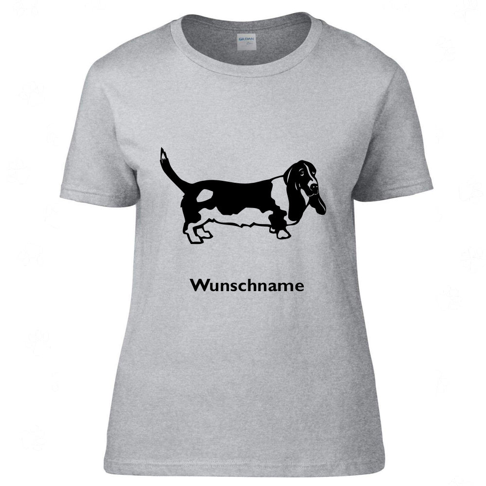 Basset 4 - Hunderasse T-Shirt-Tierisch-tolle Geschenke-Tierisch-tolle-Geschenke