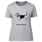 Basset 2 - Hunderasse T-Shirt-Tierisch-tolle Geschenke-Tierisch-tolle-Geschenke