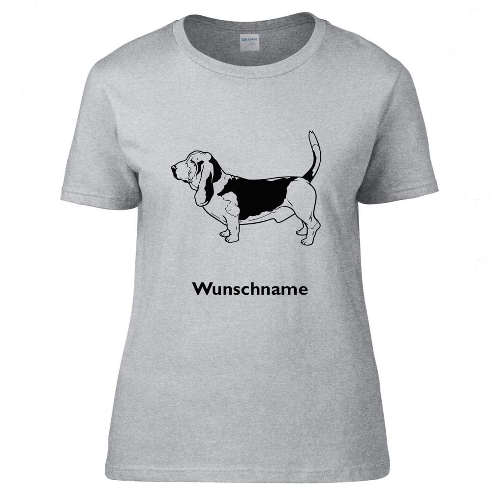 Basset 2 - Hunderasse T-Shirt-Tierisch-tolle Geschenke-Tierisch-tolle-Geschenke